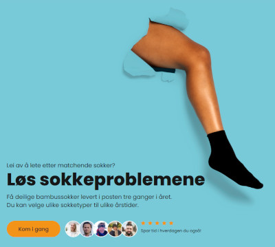 Sokkeproblemet løst: Aldri mer tid på sokkejakt med Abonera