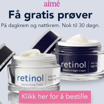 Test aimé Retinol Vitamin A dag- og nattkrem gratis
