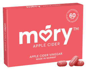 Mory Apple Cider - Prøv 60 kapsler i 30 dager