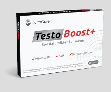 Prøv TestoBoost+ i 60 dager til halv pris (kun kr 149)