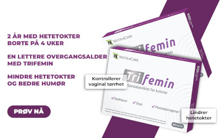 Trifemin til halv pris - Kosttilskudd utviklet i Norge